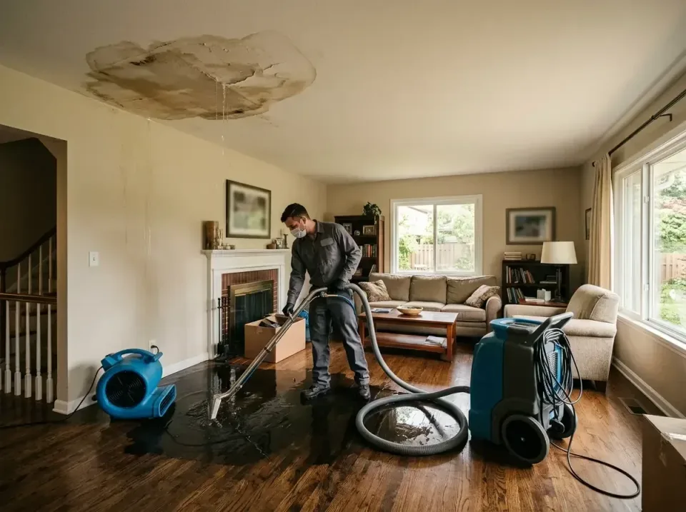 attic-pipe-burst-ceiling-drip-008 — frequently asked questions, Water Damage Restoration & Carpet Care in Samoset, FL